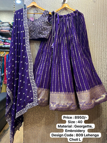 Designer Wedding Chaniya Choli by Kalpana's Creations 51
