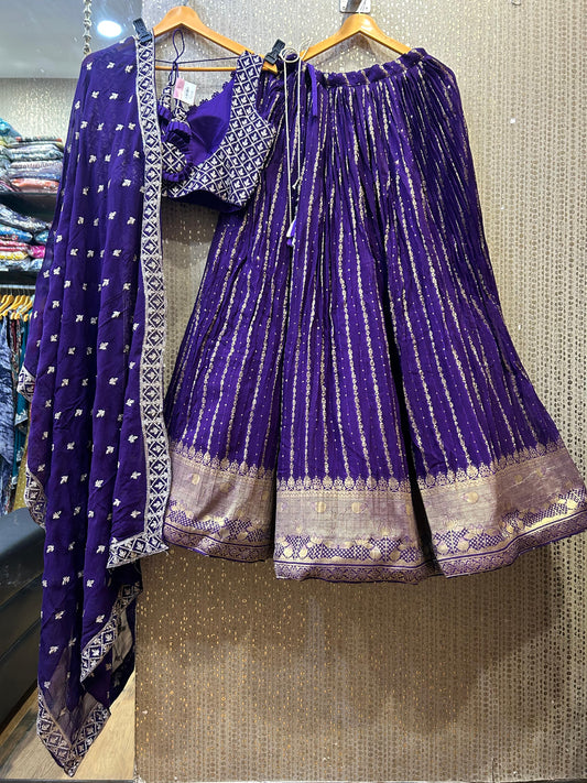 Designer Wedding Chaniya Choli by Kalpana's Creations 51