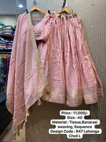 Designer Wedding Chaniya Choli by Kalpana's Creations 50