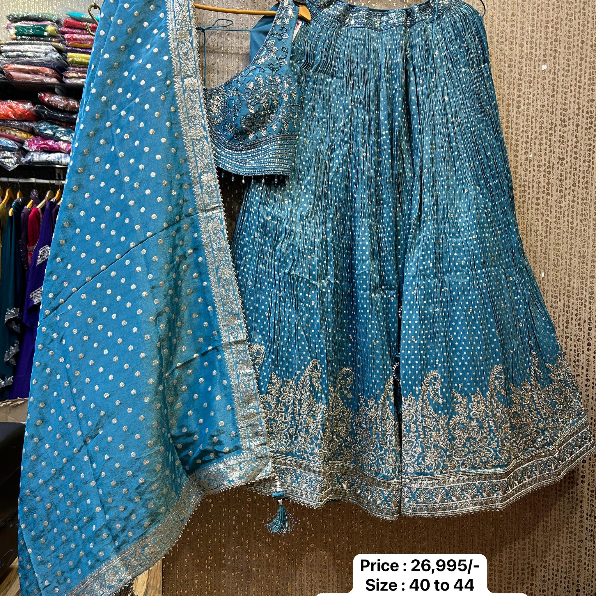 Designer Wedding Chaniya Choli by Kalpana's Creations 54
