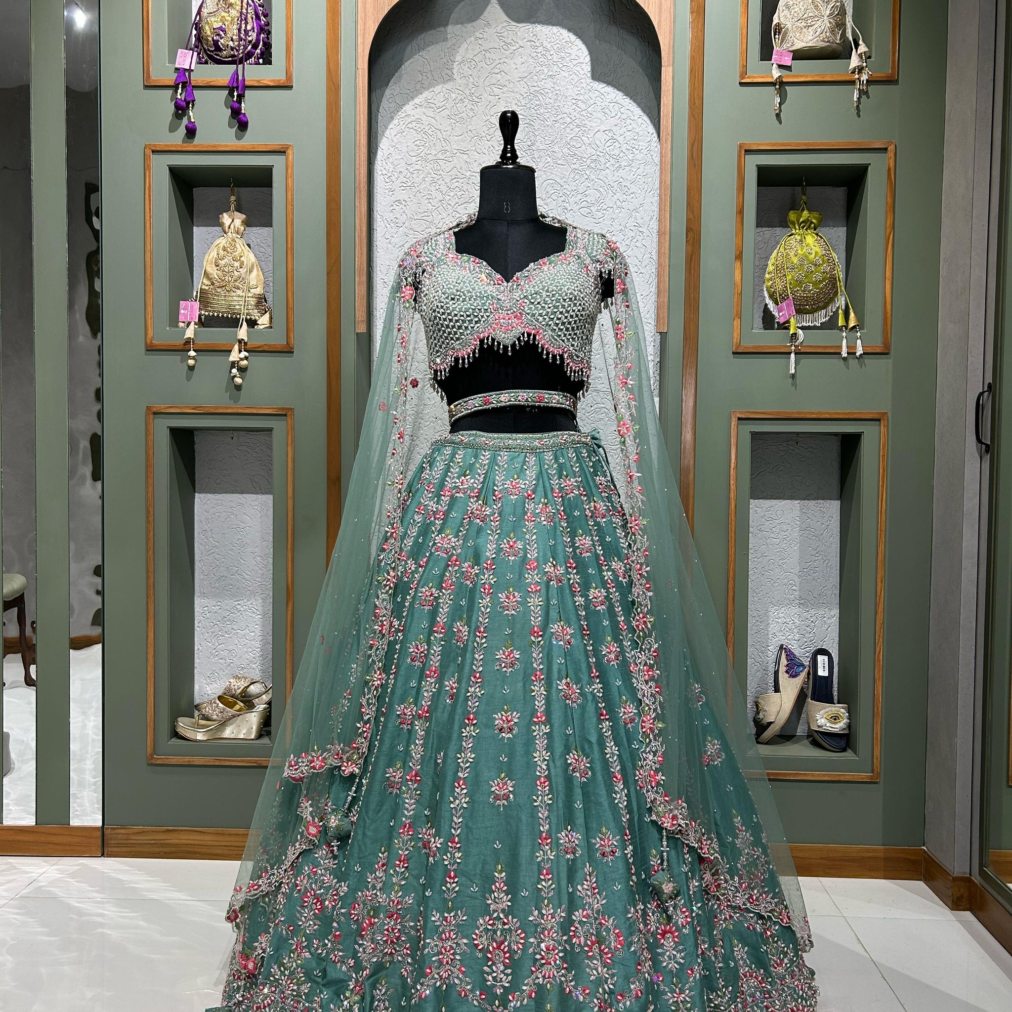 Designer Wedding Chaniya Choli by Kalpana's Creations 94