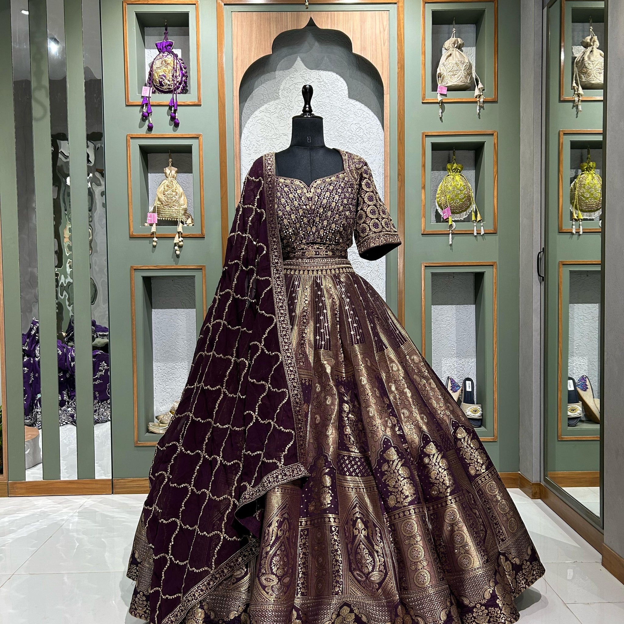 Designer Wedding Chaniya Choli by Kalpana's Creations 92