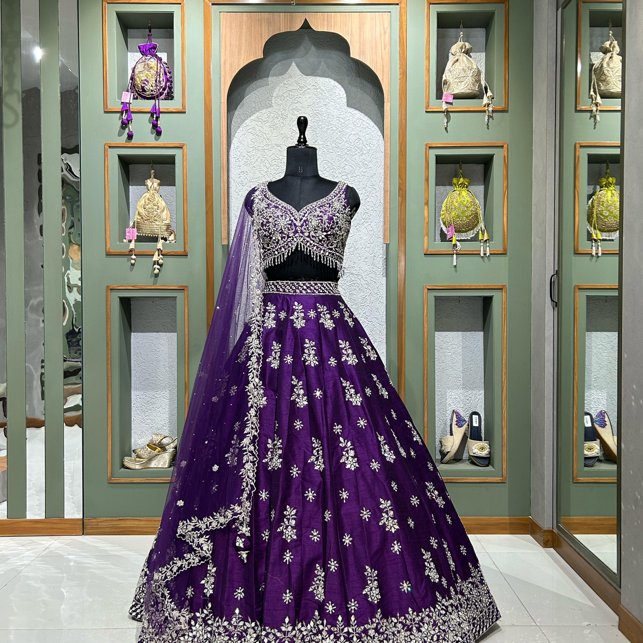 Designer Wedding Chaniya Choli by Kalpana's Creations 93