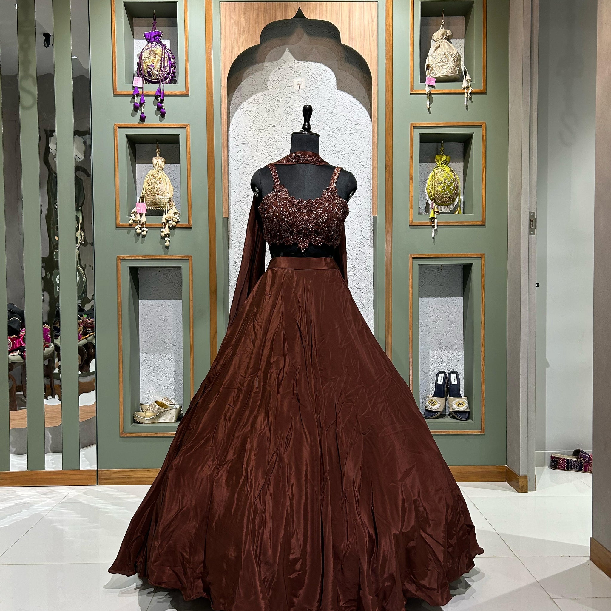 Designer Wedding Chaniya Choli by Kalpana's Creations 95