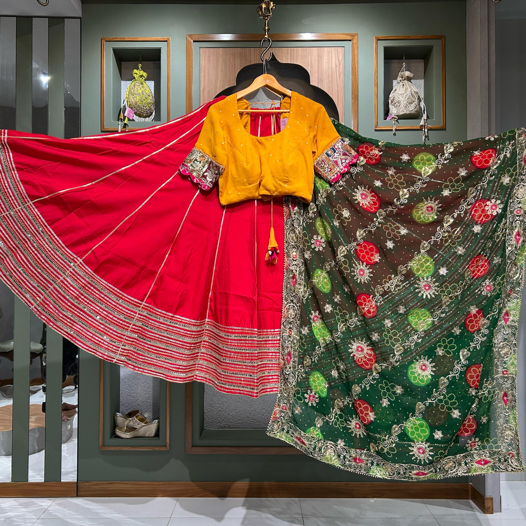 Budget Buy Navratri Chaniya Cholis by Kalpanas Creations 103