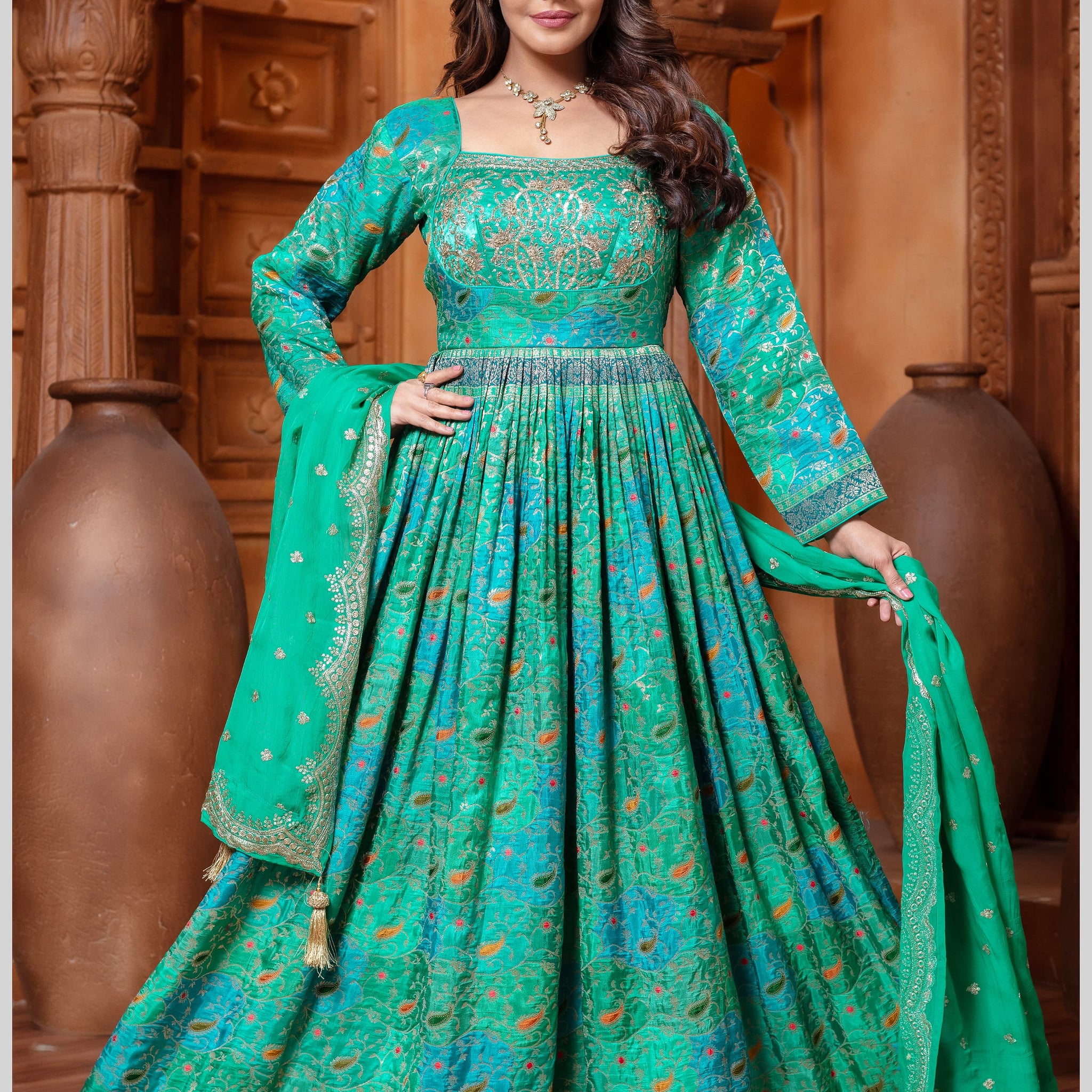 Designer Gowns 2025 By Kalpanas Creations 2