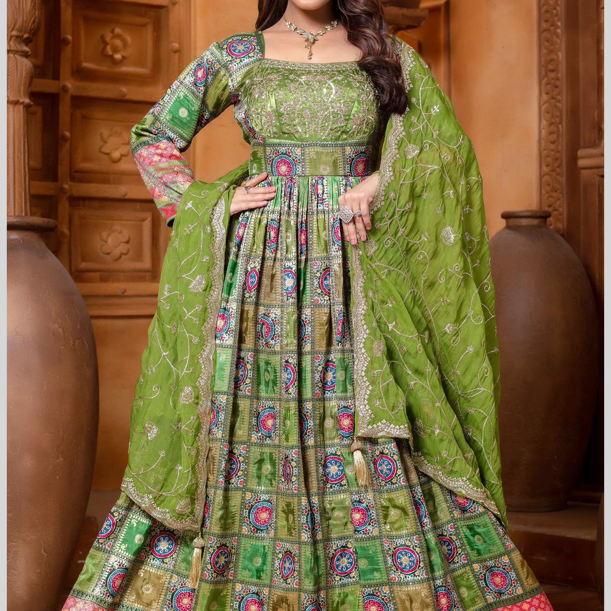Designer Gowns 2025 By Kalpanas Creations 3