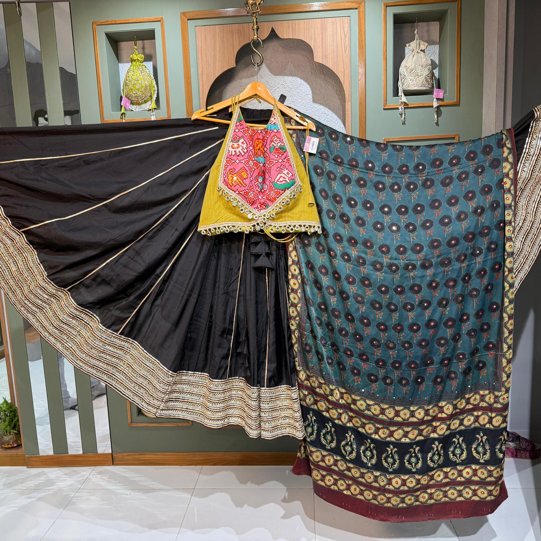 Budget Buy Navratri Chaniya Cholis by Kalpanas Creations 110