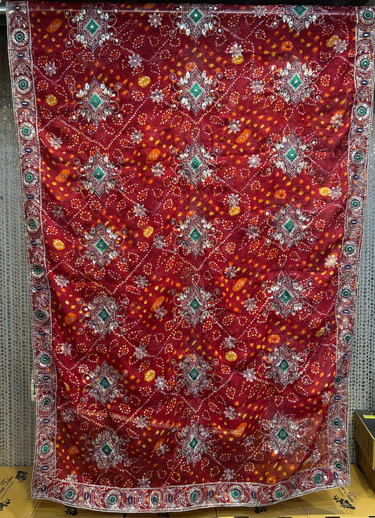 Organza Vintage Dupattas by Kalpanas Creations 63