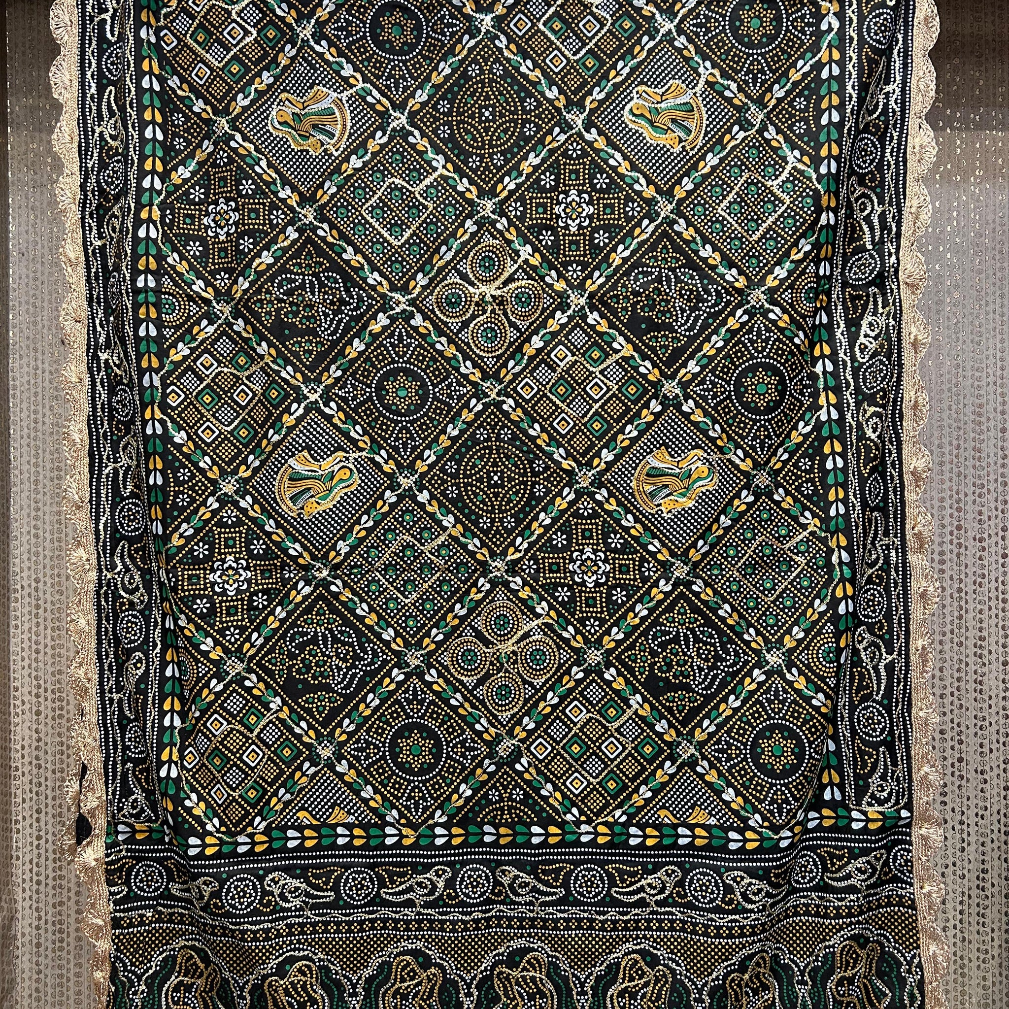 Rajwadi Print Work Dupattas by Kalpanas Creations 61