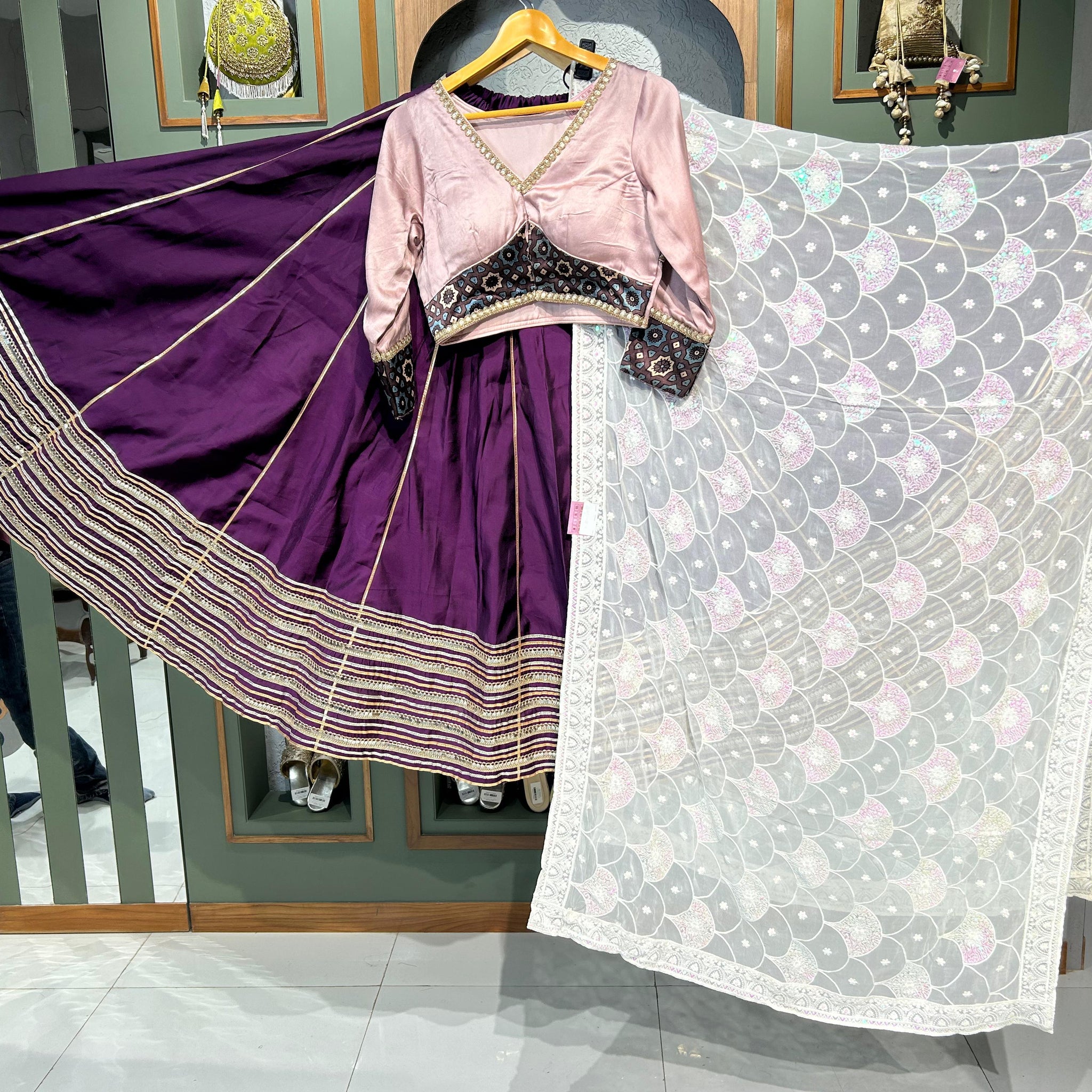 KC Royal Purple Bombay Silk