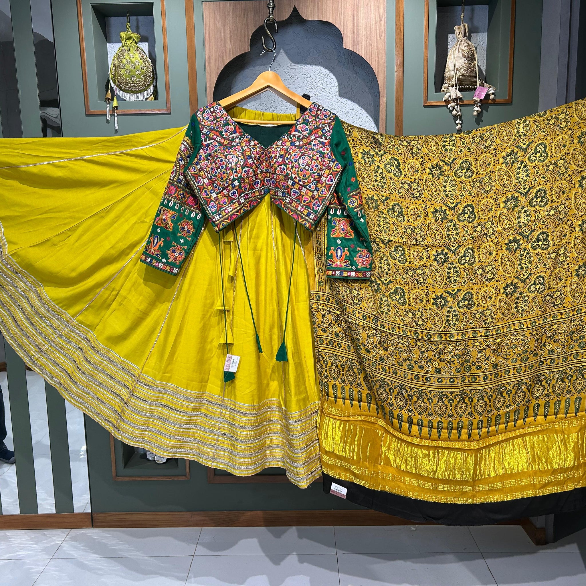 KC Sunshine Yellow Bombay Silk
