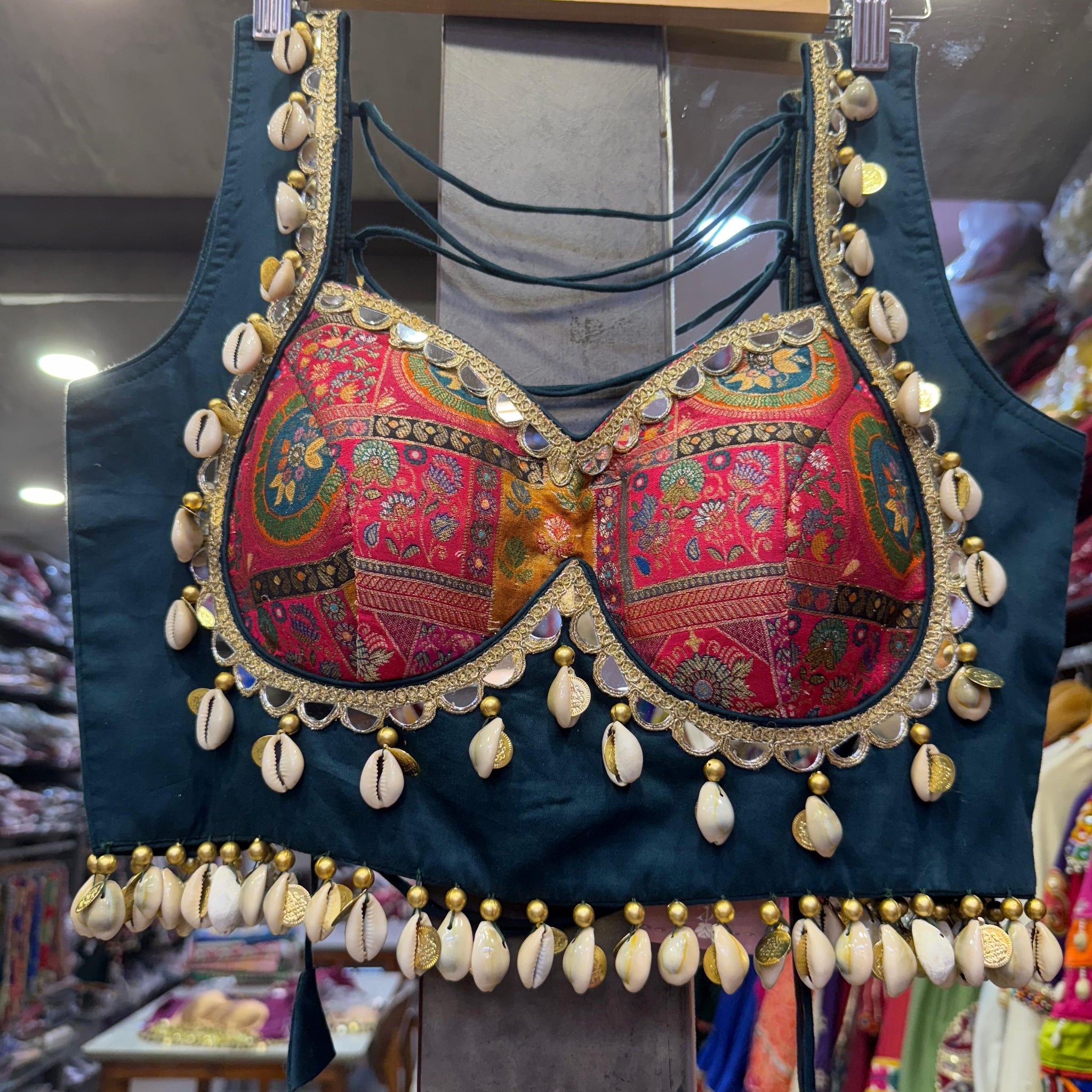 KC  Banarasi Mirror Work