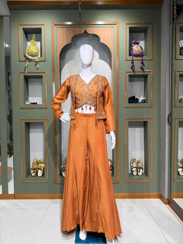BJDL Saathiya Plazo Jacket