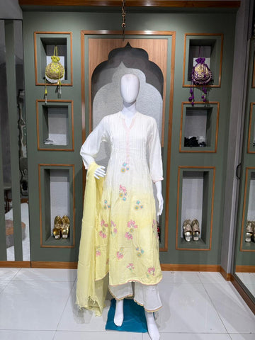 Floral Print Kurti SSS PSDC3-94498