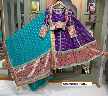 DEA Purple Banarasi