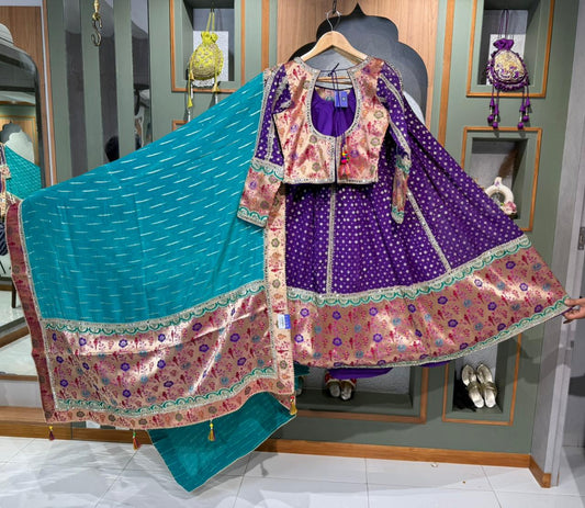 DEA Purple Banarasi