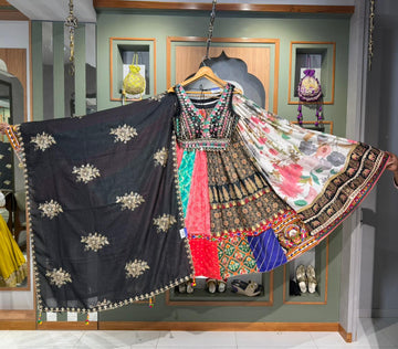 DEA AJRAKH MULTI H/W choli