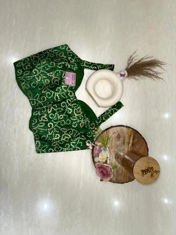 Designer Semi Silk Blouse 00005