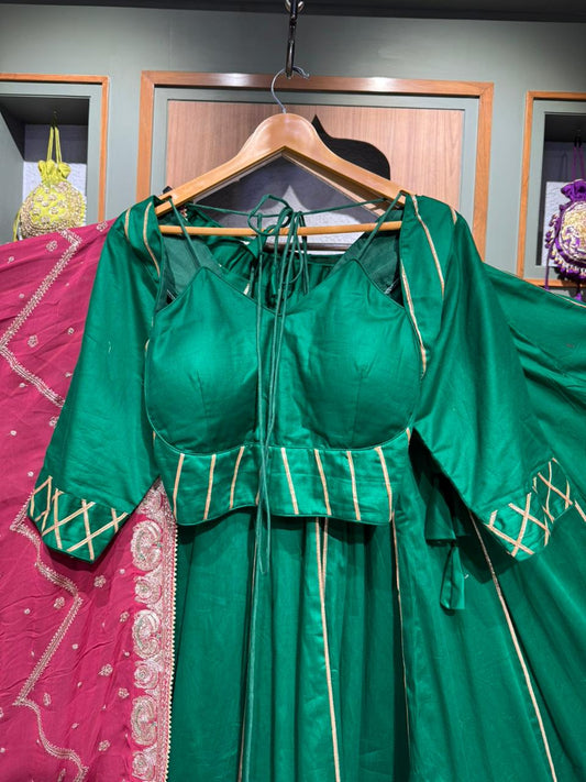 KC Maroon prices Blouse ,FB chaniya new1 ,DJ011185-PARROT GREEN