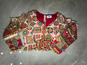 Vintage Kutchi & Kodi Coin Blouse KC 000522