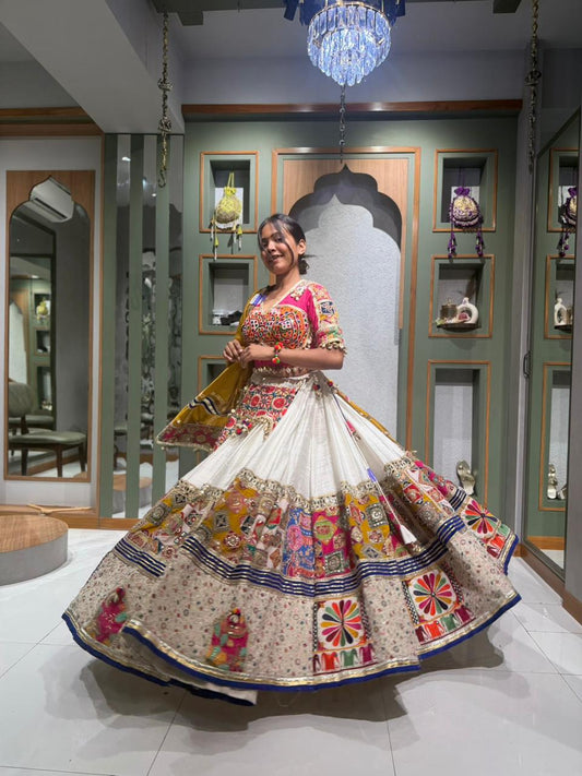 Vintage Patta Chaniya Choli (PC 000581,  PC 000583, PC 000582)