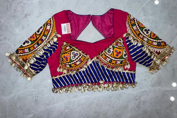 Cotton Blouse with Kutchi Hand Work KC 0005110