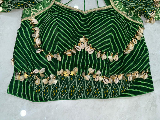 Bandhani Kodi Coin Blouse KC 0005109