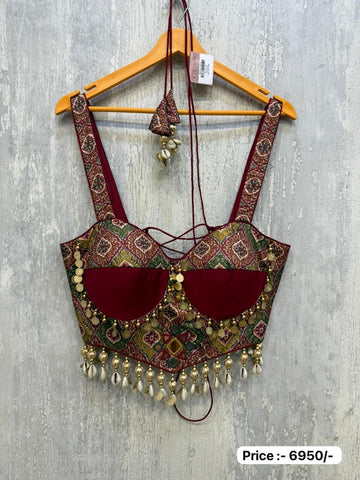Bombay Silk Corset Blouse KC 0005105