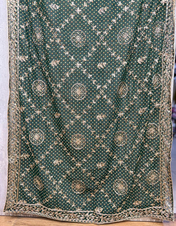 SJN  GEORGETTE VINTAGE Dupatta