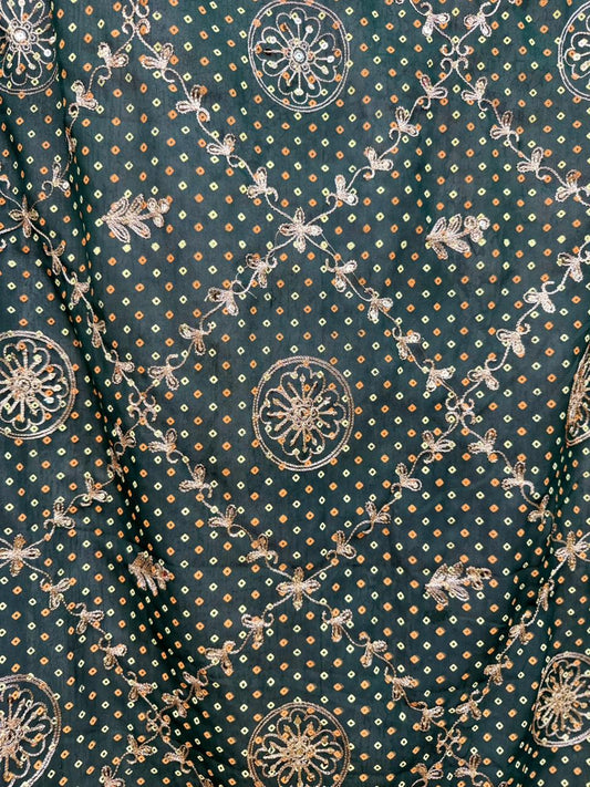 SJN  GEORGETTE VINTAGE Dupatta