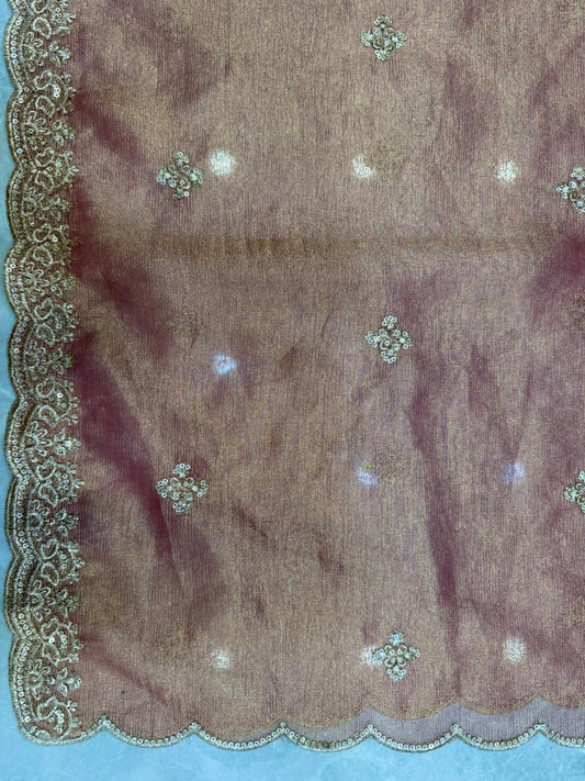 Georgette Tikki Work Dupatta