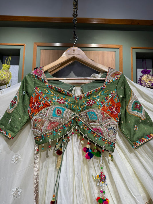 White chaniya choli H/W choli