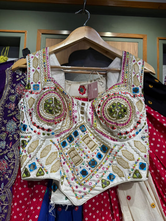 Multi color chaniya choli