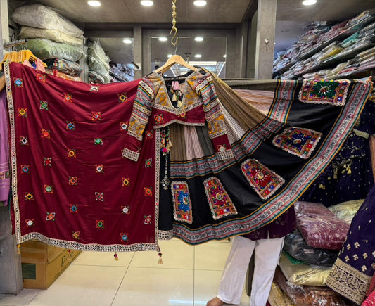 Black Multi Chaniya Choli