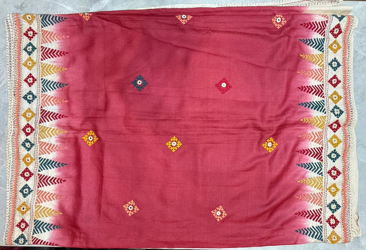Pure Rabari with Mirror Work Saree