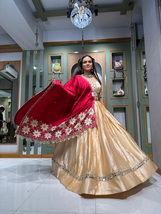 Cotton Kutchi Work Chaniya Choli (Copy)