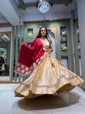 Cotton Kutchi Work Chaniya Choli (Copy)
