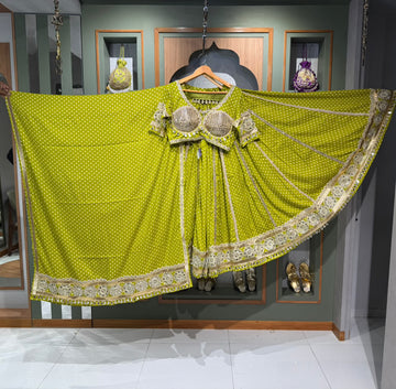 Bandhani Navratri Chaniya Choli