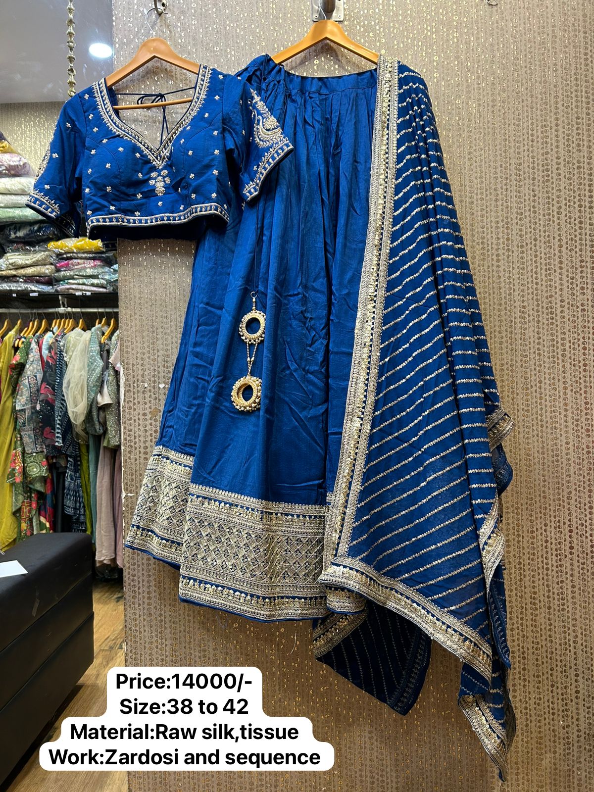 Designer Wedding Chaniya Choli by Kalpana's Creations 6 1124