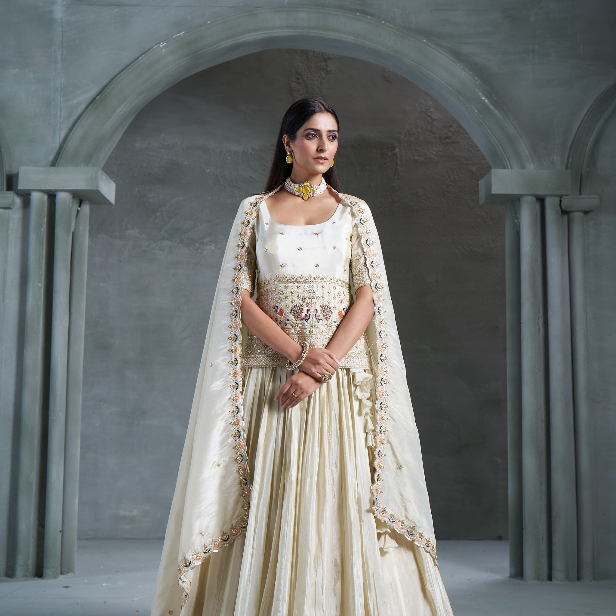 Designer Wedding Chaniya Choli by Kalpana's Creations 48